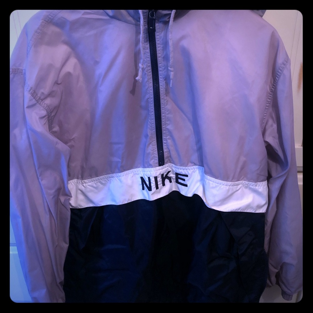Nike purple rain jacket